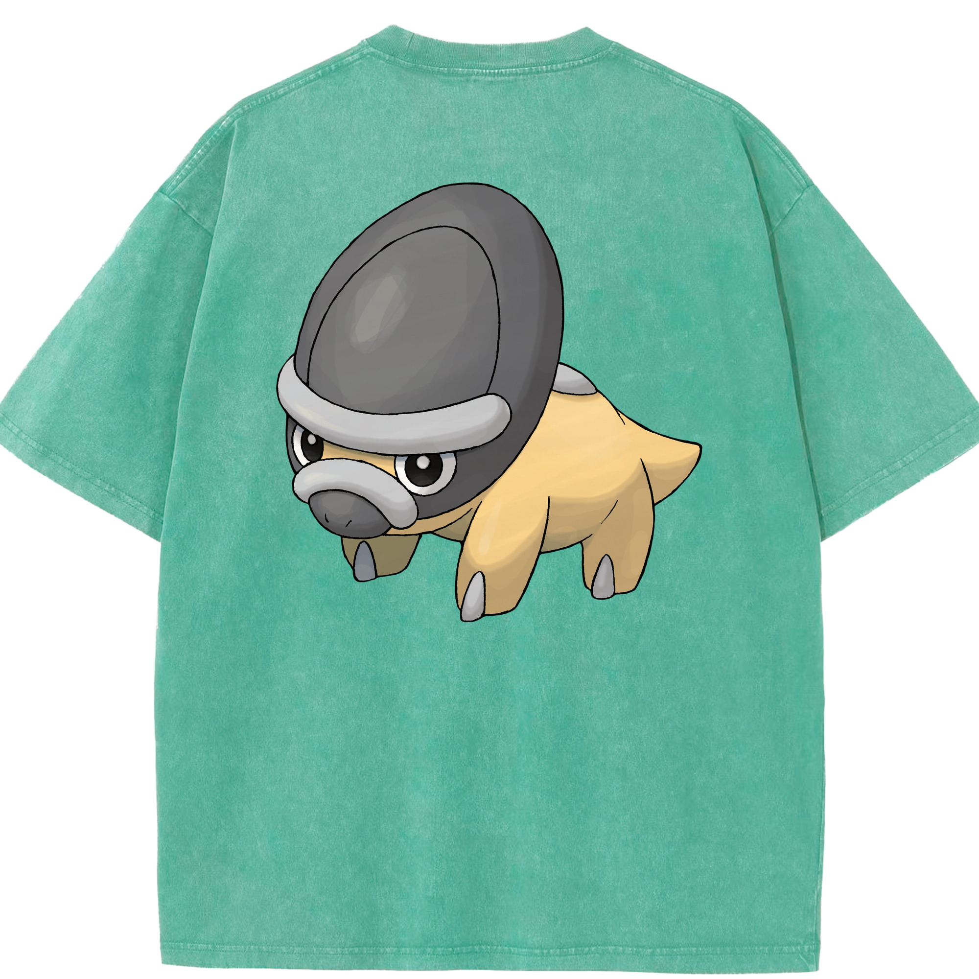（画像用） ポケットモンスター Pokémon 綿100% ヴィンテージ風 半袖Tシャツ（背面プリント）
